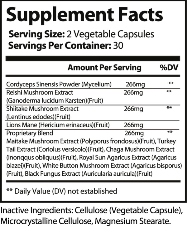 Ascended Mushroom Immune Booster