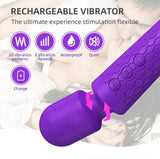 Sex Toys for Women Rechargeable G-spot Clit Vibrator Dildo Massager