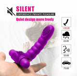 Finger Vibrator G-spot Clit Massager Stimulator Sex Toys for Women Rechargeable